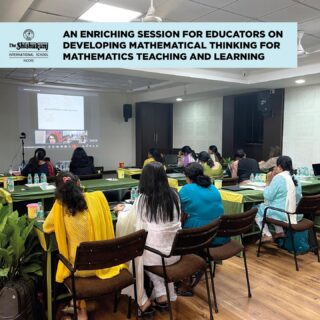Continuing the tradition of perpetual learning and growing, Shishukunj Mathematics Educators had another enriching session on ‘Developing Mathematical Thinking for Mathematics Teaching and Learning’ conducted by Dr. Jonaki B Ghosh, Associate Professor, Department of Elementary Education, Lady Shri Ram College for Women, University of Delhi.

Today’s session was a continuation of a series of workshops planned by Dr. Ghosh for Shishukunj educators, the first of which took place on 10th June. The offline session dealt with topics like developing visual thinking, developing students’ probabilistic thinking and was aimed at the middle and senior school educators while the online session today dealt with educators of primary and middle classes.

We are always honoured to have Dr. Jonaki share her wisdom and knowledge with our educators. Her workshops focus on innovative practices in teaching mathematics through hands–on activities and technology and emphasise on enhancing the content knowledge of teachers. Thank you for sharing your wisdom with us, Dr. Ghosh! 

#shishukunjindore #theshishukunjinternationalschoolindore #cbseschoolindore  #cbseschoolmp #cbsemp  #leteverybudbloom #mathematicseducation #mathinschool #mathteachinglearning #stemeducation