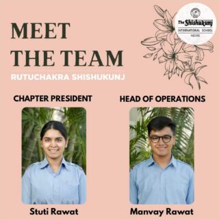 Meet the Core Team of RutuChakra, Shishukunj Chapter!

After undertaking a thorough and thoughtful selection process, the Shishukunj Chapter of RutuChakra is proud to present its Core Team Members for the session 2022-23! The core team, along with volunteers, are ready to do their bit to achieve menstrual equity and dignity amongst menstruators of all ages and backgrounds. 

Shishukunj wishes them the best of luck in this important endeavour.

#menstrualequity #menstrualdignity #womenempowerment #doyourbit #periodpositivity #menstrualhealth #shishyansshine #shishukunjindore #21stcenturystudent #education #cbseschoolindore #Proudmoment #bestcbseschoolmp #allrounddevelopment #shishukunjinternationalschoolindore
