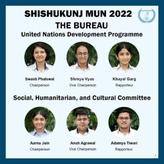 The Bureau for the Shishukunj MUN 2022.

#shishukunjmun #change #shishukunjindore #theshishukunjinternationalschoolindore #cbseschoolindore  #cbseschoolmp #cbsemp  #leteverybudbloom