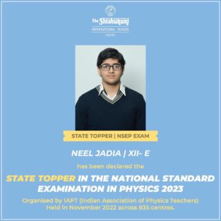 Shishyan Neel has been declared State Topper among 1702 peers who appeared in this examination organised by IAPT, whose goal is to find promising young people and train them for the International Physics Olympiad (IPO)! Well done, Neel!

#shishukunjindore #theshishukunjinternationalschoolindore #cbseschoolindore  #cbseschoolmp #cbsemp  #leteverybudbloom #shishyanshine #stemeducation #physicsolympiad #iapt #nesp #physicseducation