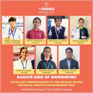 Karate Kids of Shishukunj!

We are elated to share the achievements of various Shishyans in the Martial Art of Karate. Congratulations, young masters. Here’s hoping for greater success for each of you in this sport of mind and body.

#shishukunjindore #theshishukunjinternationalschoolindore #cbseschoolindore  #cbseschoolmp #cbsemp  #leteverybudbloom #shishyanshine #karatechampions #karatechampionship #karatekids